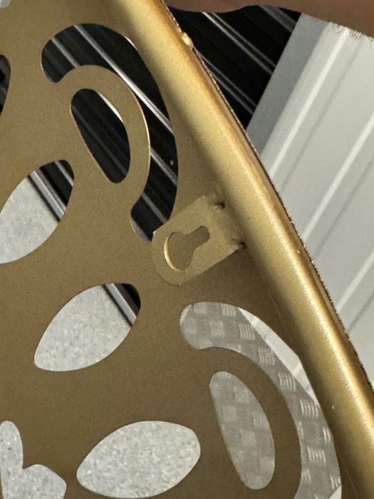 Mandala grande em ferro, para pendurar