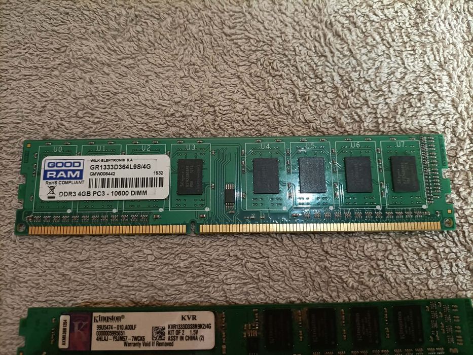 Pamięć Ram 4GB DDR3