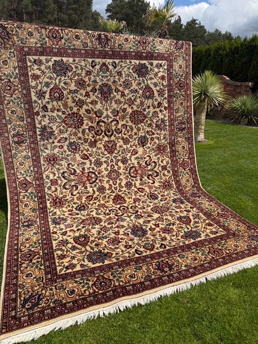 Dywan Wełniany Kaszmirowy Perski Indo Tabriz 350x240 NAJNIŻSZA CENA POLSCE