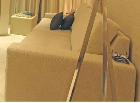 Sofá cama de 4/5 lugares com colchão novo incluído