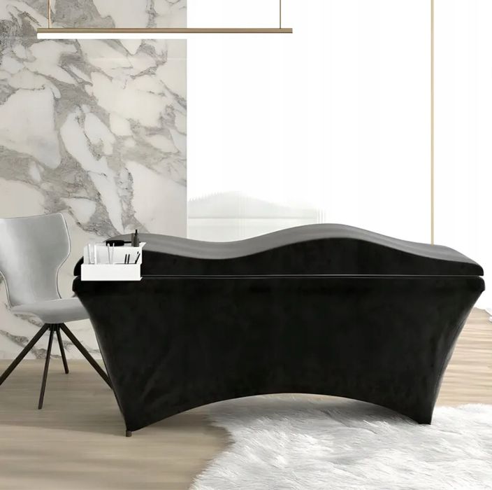 MATERAC ANATOMICZNY Czarny do rzęs lub zabiegów kosmetycznyc 180 x 70