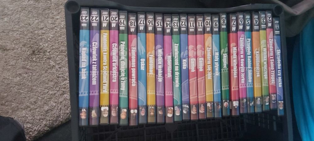 Louis de Funes komplet 23 filmów na DVD