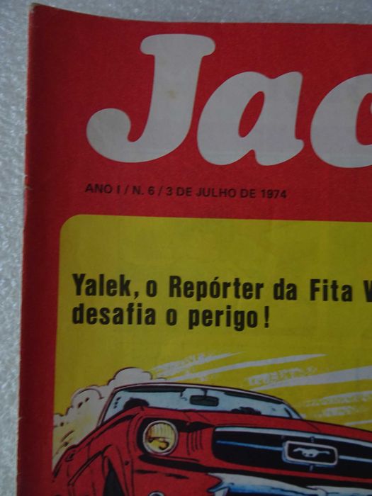 Livro - revista Jacaré - Ano I nº 6 - 3 de julho 1974