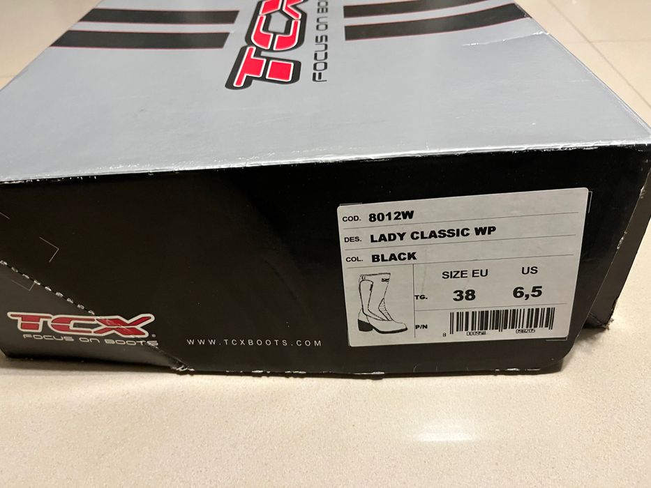 Buty damskie motocyklowe TCX, rozmiar 38