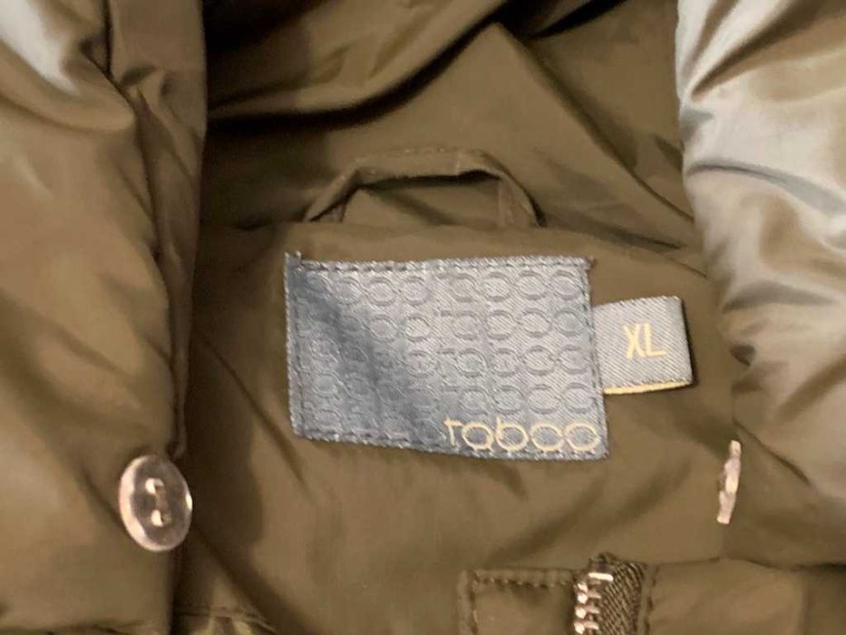 Ocieplana puchowa kurtka damska Taboo rozmiar XL !