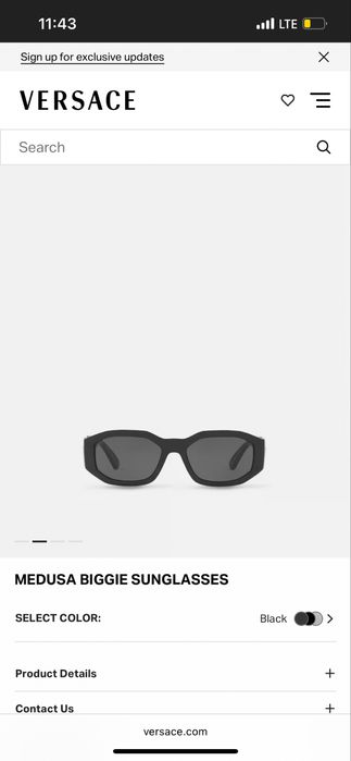 Продам окуляри Versace