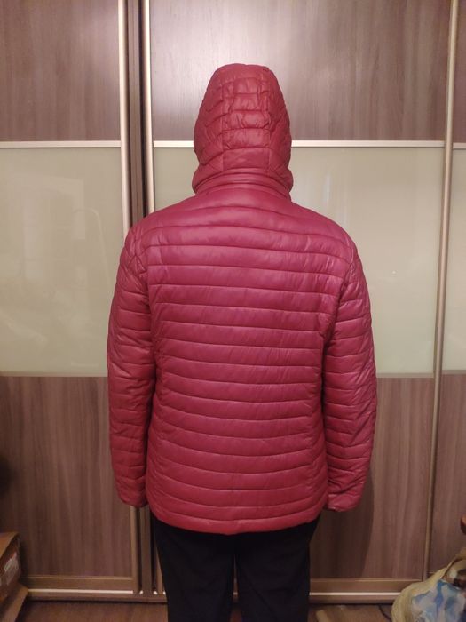 Куртка красная демисезонная, р-р 48-50