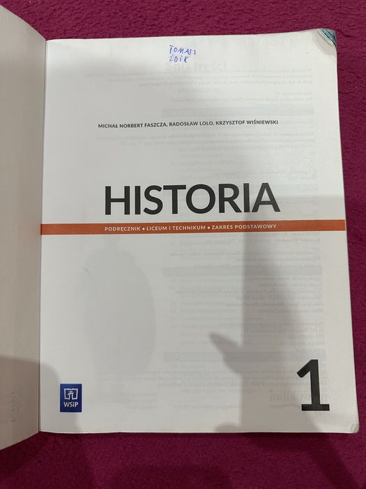 Podręcznik Historia 1