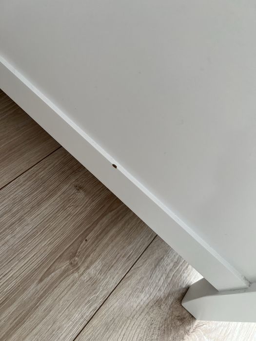 Szafka rtv nordby biały skandynawski