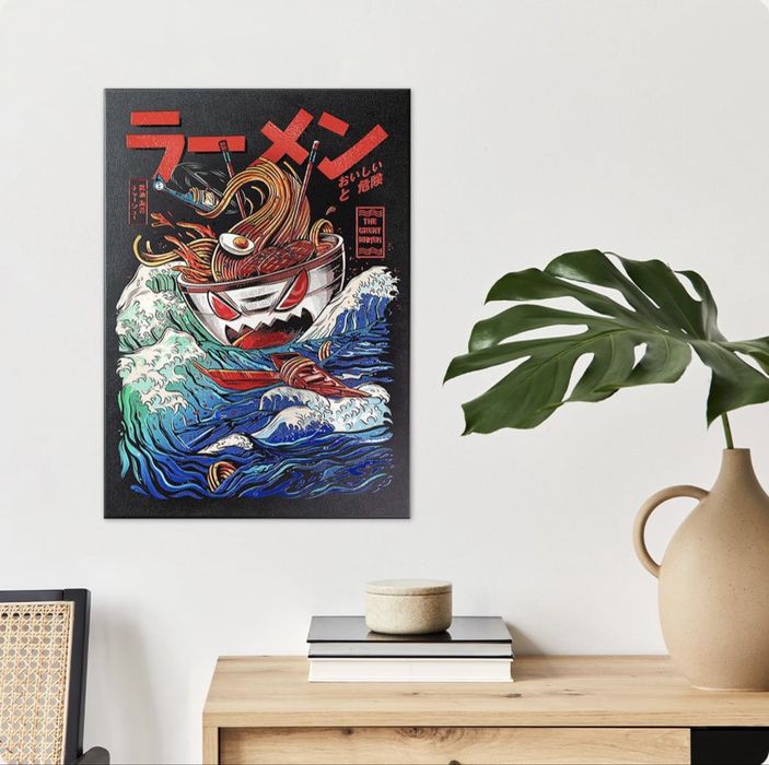 Displate Limited Edition - The Great Ramen Wave