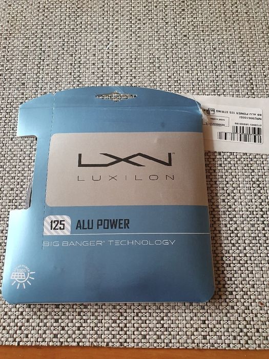 Naciąg tenisowy LUXILON ALU POWER Big Banger 12,2 M 1,25mm Dostawa 0zl