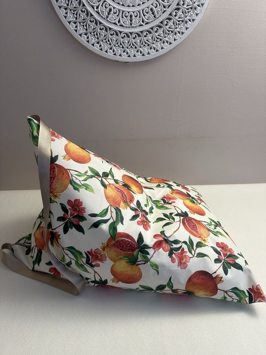 Almofada praia com tecido impermeavel Romãs