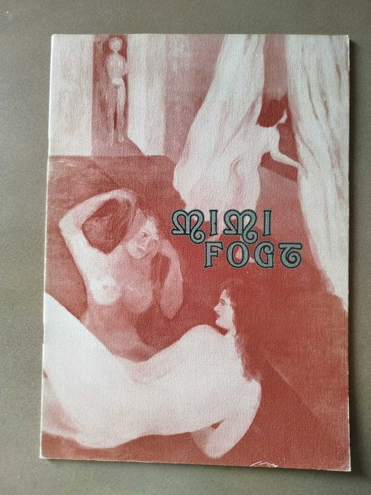 Catálogo muito antigo 1982 de pintura de Mimi Fogt Galeria S. Mamede
