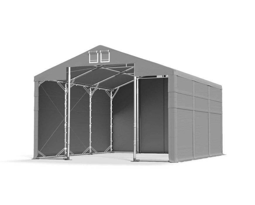 Namiot CAŁOROCZNY Hala Namiotowa Namiot dla rolnictwa 4x6x4m POLAR PLUS