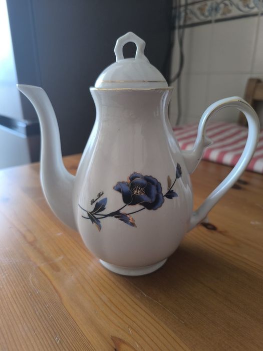 Serviço de café vintage