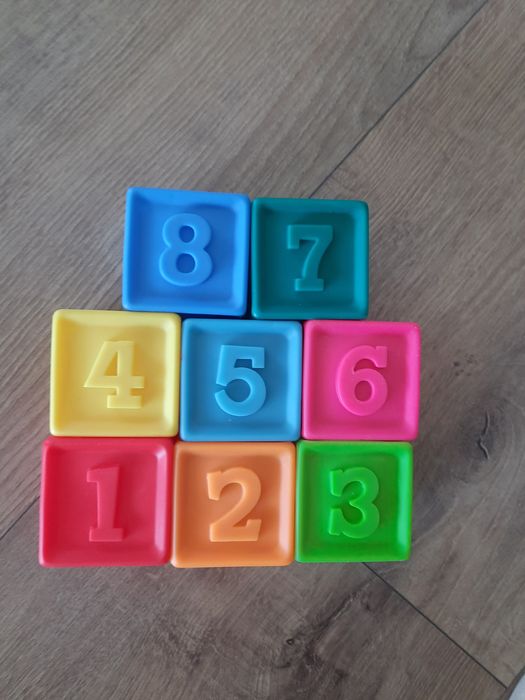 Kostki gumowe, sensoryczne