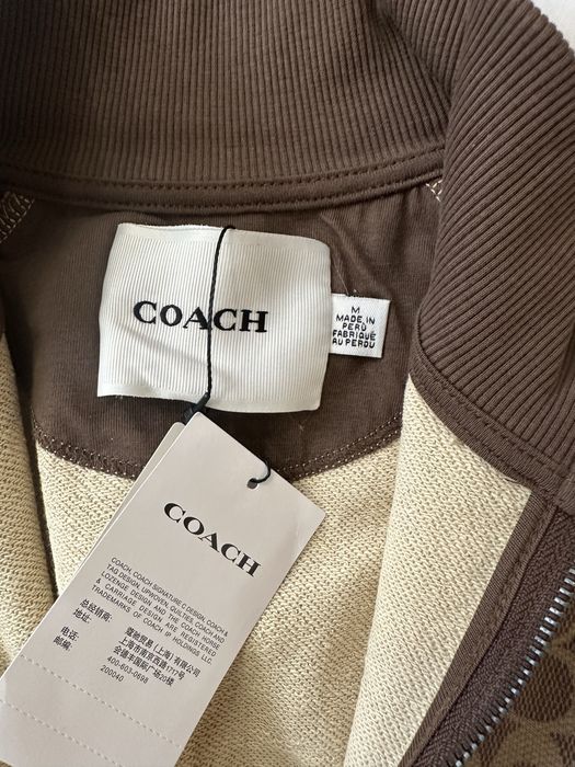 Стильна кофта зіпка Coach рощміри С,М,Л