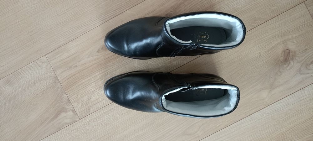 Buty zimowe do munduru wyjściowego, roz.42,dł.wkł.28cm.