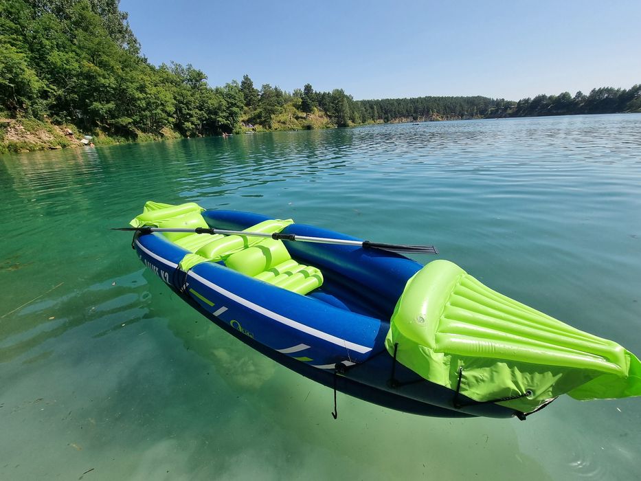 Kajak 2 osobowy z dmuchanymi siedzeniami