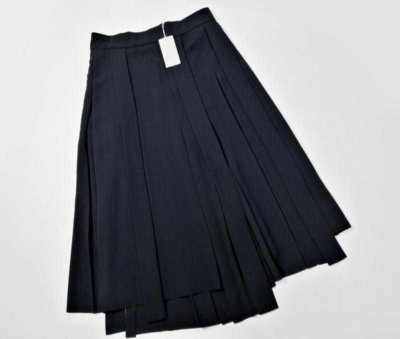 Брендовая Асимметричная юбка со складками COS