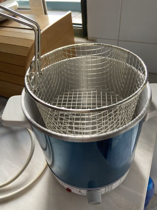 Mini fritadeira Inox Troia