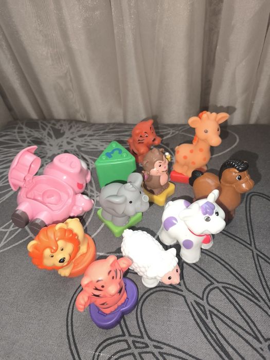 Фигурки ковчег Kiddieland трактор Киддилэнд сафари пиратский корабль Play-Doh