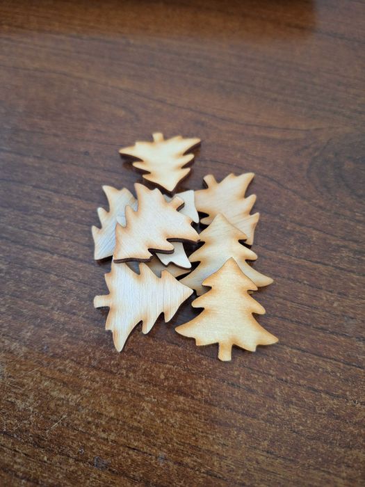 Drewniane choinki sklejka 3cm 50 sztuk