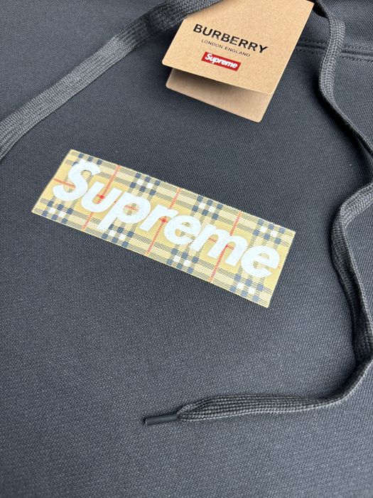 Supreme Black Hoodie (Bluza)