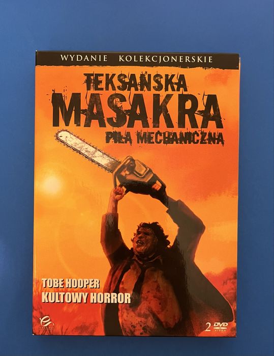 Teksańska masakra piłą mechaniczną Wydanie kolekcjonerskie DVD Unikat