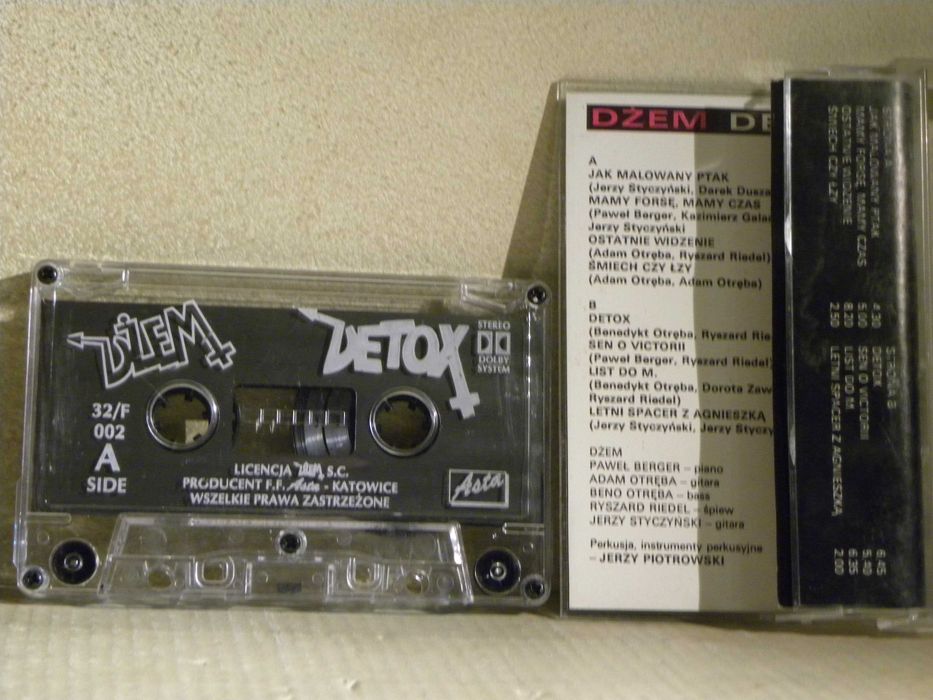 kaseta magnetofonowa Dżem Detox
