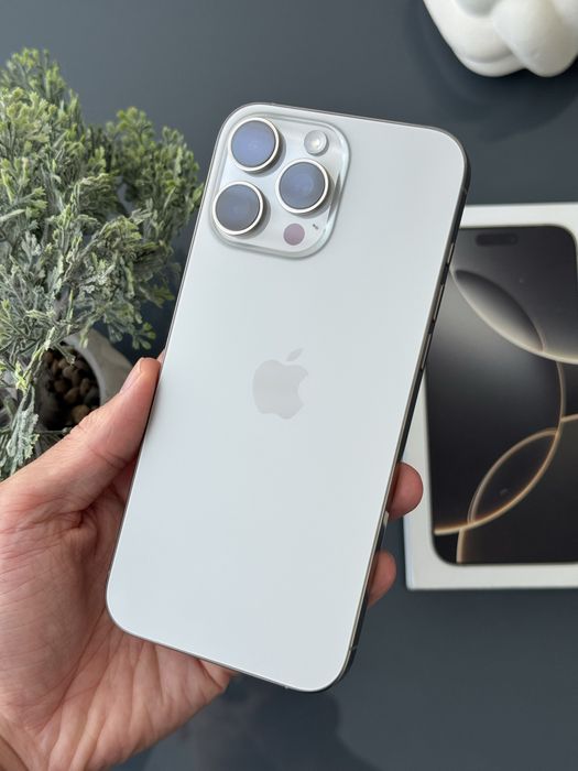 iPhone 16 Pro Max 512gb Natural Titanium Neverlock АКБ 93% Айфон Обмін