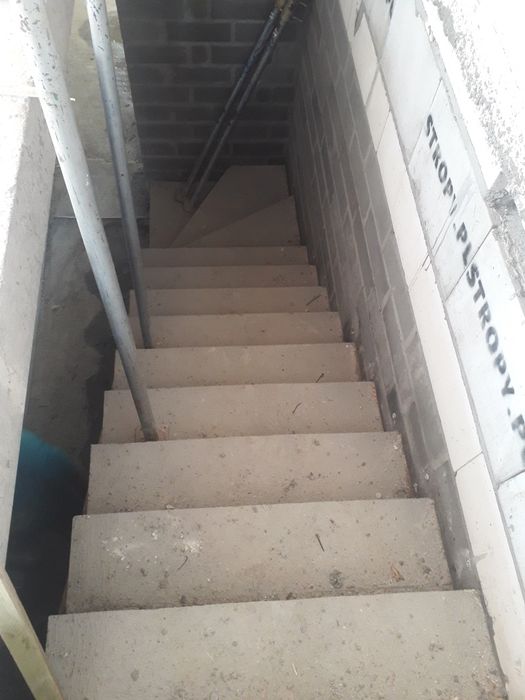 Schody betonowe delegacje