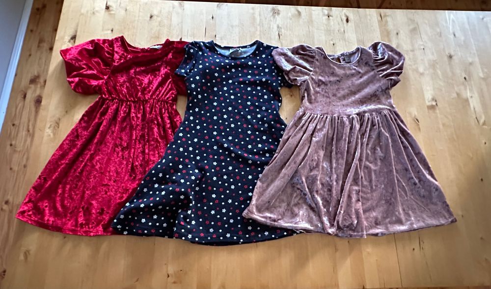 Zestaw ubrań na lato dla dziewczynki 134