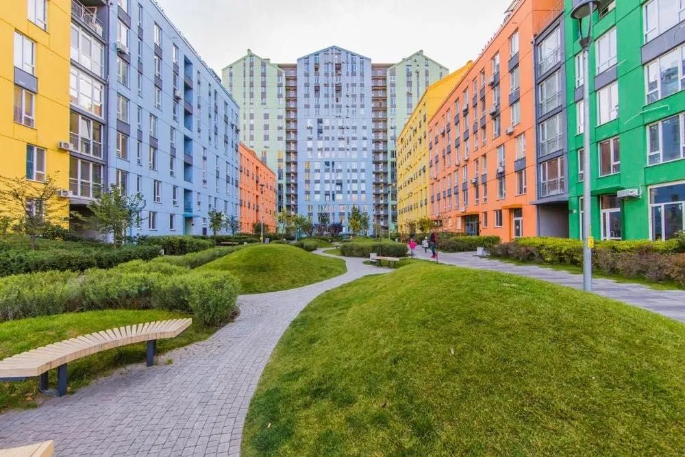 ЖК Комфорт Таун дворівнева 2к квартира з терасою! 91кв.м.