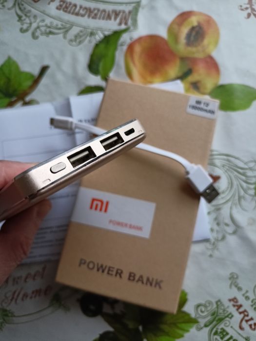 Повербанк Xiomi Mi12-15000!!Мега Супер-Новий-Оригінал-Гарант