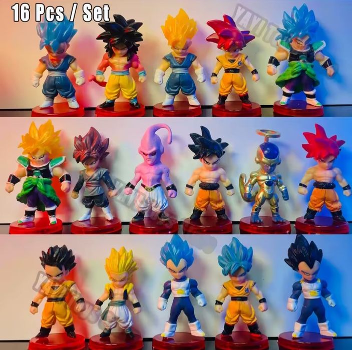 Набір фігурок Dragonball 16 одиниць