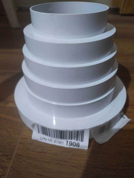 Redukcja centryczna - łącznik zmienny do rur 80-160 mm