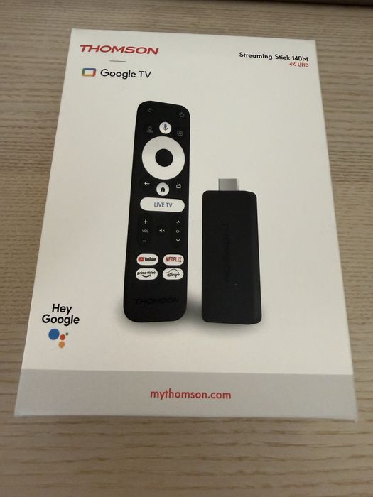 Thomson Streaming Stick 140M 4K UHD — Google TV