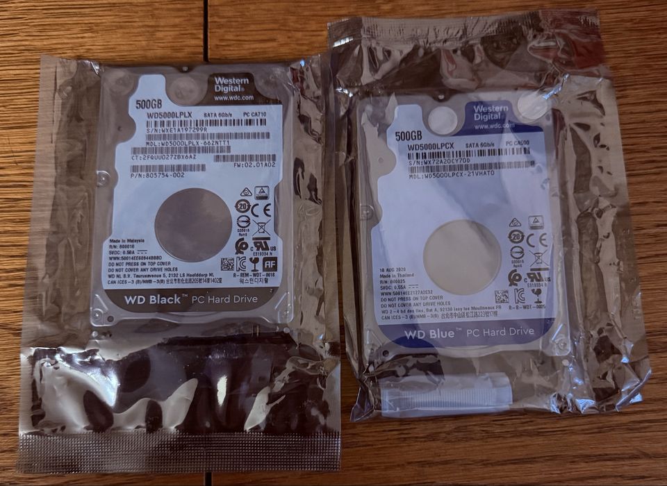 Жорсткі диски hdd 2,5” (для ноутбуків, компʼютерів)