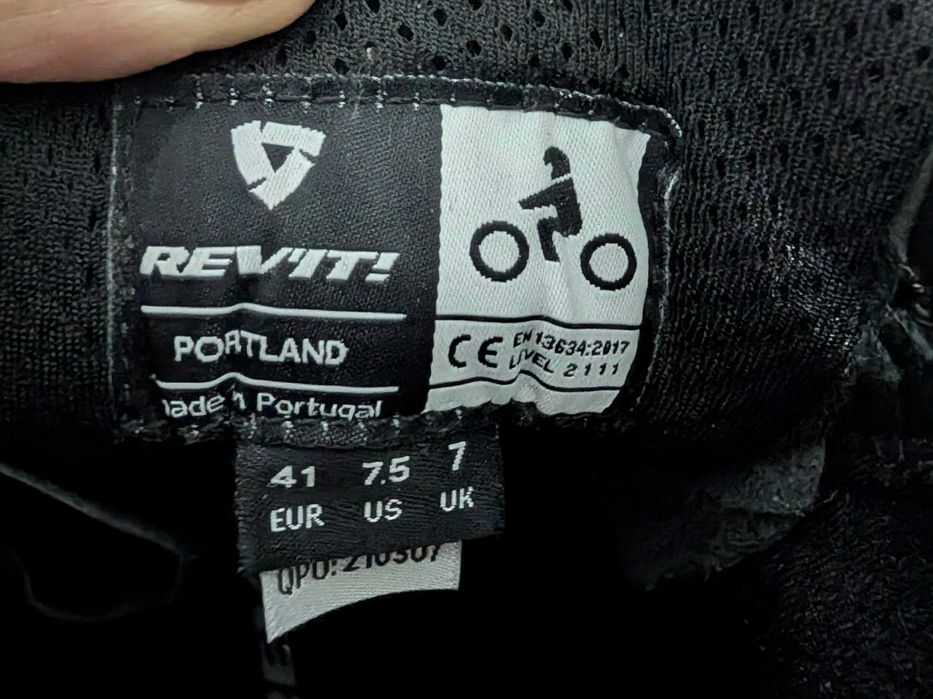 Revit Portland 41 - Botas de Moto em Pele