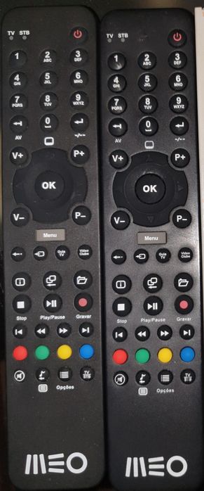 Comandos de vários aparelhos