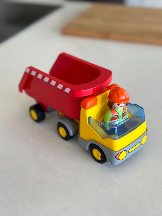 Caminhão de construção Playmobil 70126 1.2.3
