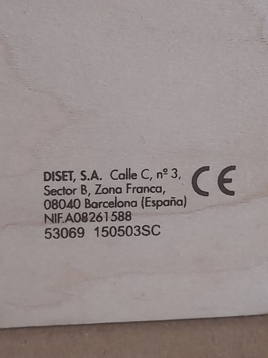 Jogo de madeira para crianças