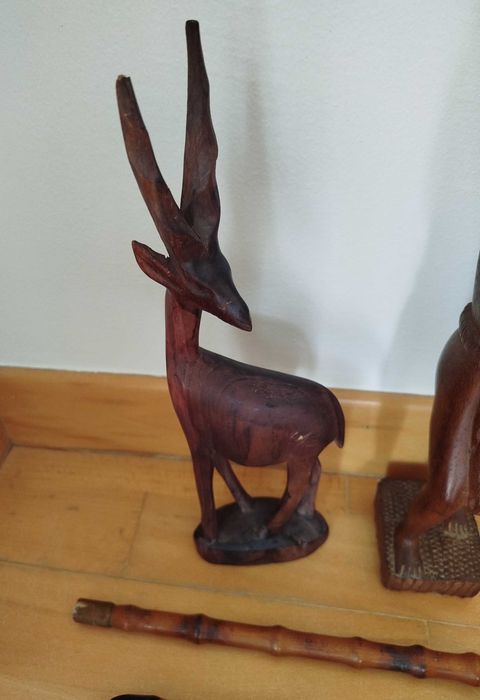 Lote de Velharias - Artesanato Africano