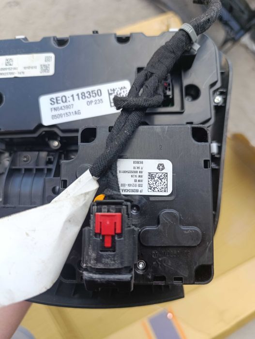 Блок печки, селектор, ручник Chrysler 200 2015-2017г Оригинал