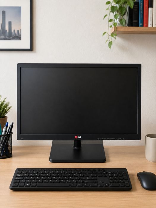 Monitor LG novo.