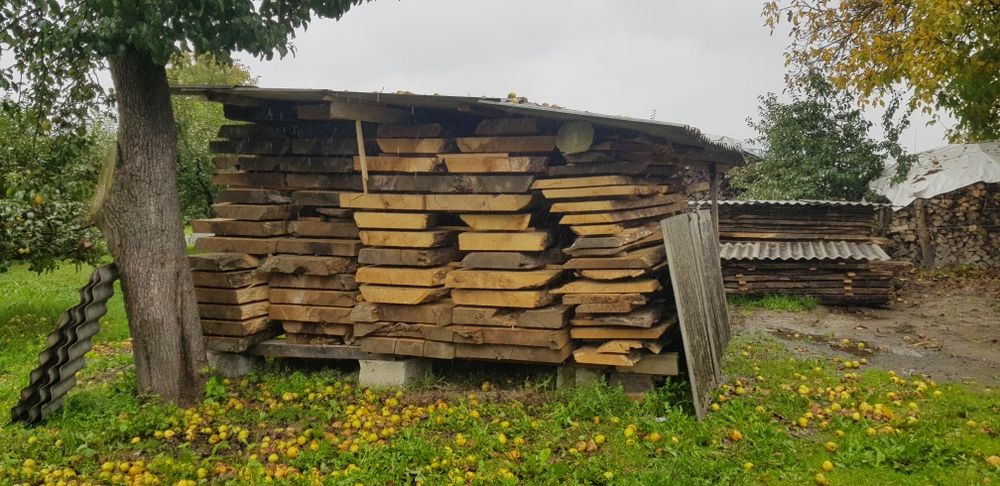 Sprzedam dębowe bale .  10 cm.szerokość do 80 cm. SUCHE SEZONOWAE.