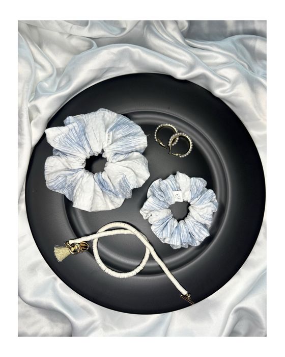 Gumki do włosów Scrunchies - Lovely - Handmade