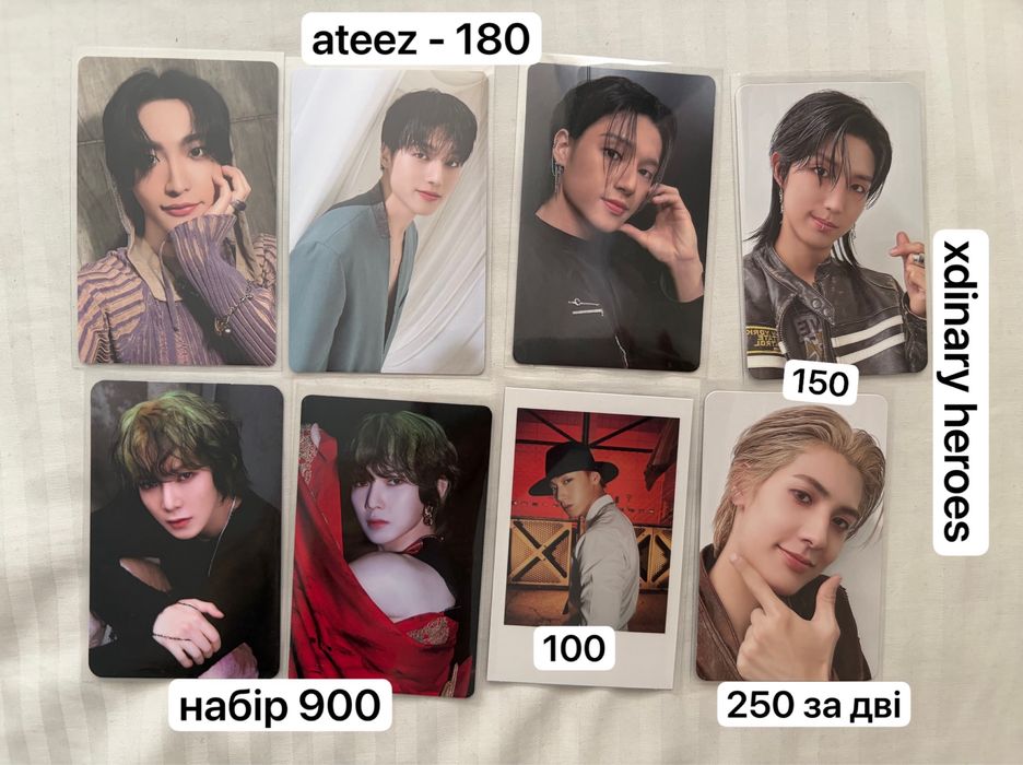 оригінальні альбоми та картки kpop: bts,boynextdoor,txt,p1harmony,stray kids,new jeans,enhypen,xdinary heroes