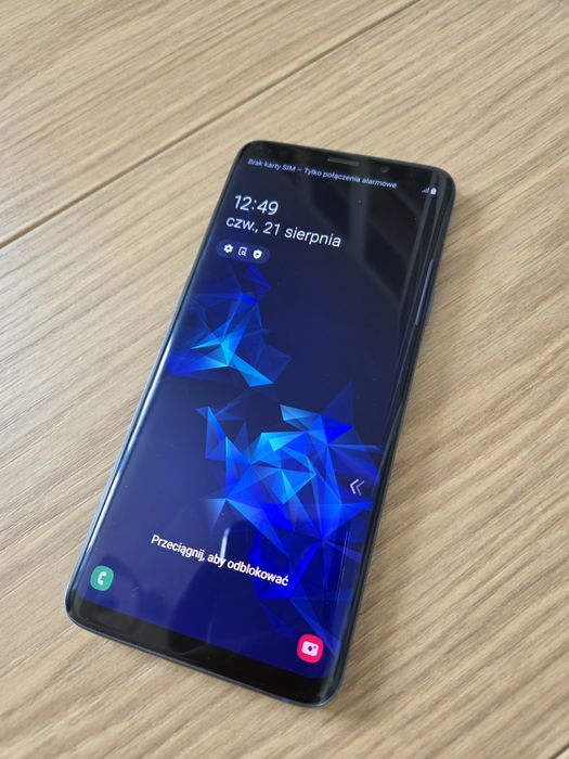Samsung Galaxy S9 Plus - używany - stan bardzo dobry